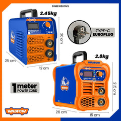 Wadfow 320A / 350A MMA Welding Machine Inverter Portable IGBT with Free Tool