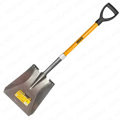 Ingco by Winland Steel Square / Round Shovel with Fiberglass Handle ING-HT