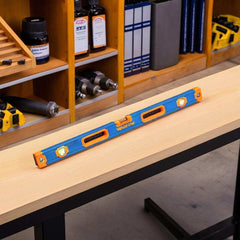 Wadfow by Winland Spirit Level With Powerful Magnets 40cm-120cm Double Side Milled Bubble Leveler