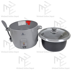 Hanabishi by Winland Rice Cooker 1.8L serves 10 cups Glass Cover Non-stick Ceramic Pot HHR18CERC