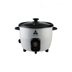 Hanabishi by Winland Black & White 2.8Liters Rice Cooker with Holder HRC-28HBWT