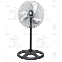 Hanabishi by Winland Industrial 18 inch Blade Stand Fan Electric Fan HISF180C 3 Speed