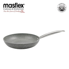 MASLFEX Forged Stone Non-Stick Fry Induction Frying Pan Suitable to All Stovetops 28cm
