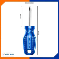 Wadfow  Mini Phillips Screwdriver Round Shank 40cr Material WAD-HT