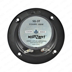 Konzert by Winland 1pc 3 Inch Professional Hi-Fi Tweeter 100W Speaker Sound SG-3T