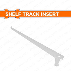 Wadfow by Winland 2mm Thickness Heavy Duty Shelf Arm Track Insert Support Brackets SOLD PER PIECE