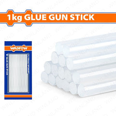 Wadfow by Winland Φ7mm-Φ11mm x 100cm-150cm Petroleum Resin Glue Gun Stick with 1kg Stick WAD-HT