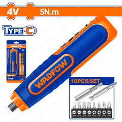 Wadfow by Winland 4V Heavy Duty Fast Charging Lithium-Ion Cordless Screwdriver WCV4435 WAD-CT