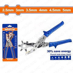 Wadfow by Winland 10inch Revolving Leather Strap Watch Band Belt Punch Hole Puncher WLH1601 WAD-HT