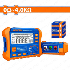 Wadfow by Winland 2-3 Pole Mode RCD/LOOP Leakage Current Insulation Earth Resistance Tester WDM9504