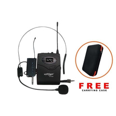 Konzert by Winland WM-5 Solo Headworn UHF Wireless Microphone Lapel Microphone Wireless Mic