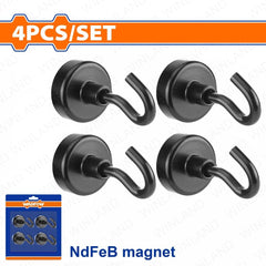 Wadfow by Winland 4PCS/Set NdFeB Magnetic Hook Set Size Diameter: 20mm-32mm WZE2K11 | WZE2K13 WAD-HT