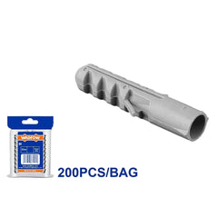 Wadfow by Winland Fish Plastic Anchor 5mm-10mm Screw Drywall Fixing Gripper Plug Tube SOLD PER PACK