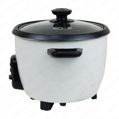 Hanabishi by Winland Black & White 2.8Liters Rice Cooker with Holder HRC-28HBWT
