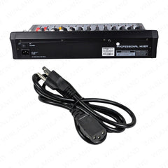 Konzert by Winland 12CH PRO Mixer - Mic+Line In, EQ & Effect, MP3/Rec vis USB, BT, PC Sound Card-XLR