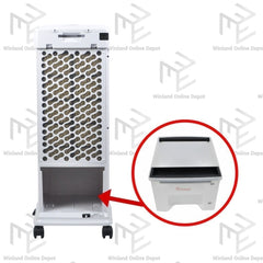 Hanabishi by Winland Air Cooler with Ionizer 7 Liter Tank with LED Lighting HAC2100