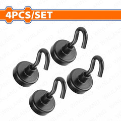 Wadfow by Winland 4PCS/Set NdFeB Magnetic Hook Set Size Diameter: 20mm-32mm WZE2K11 | WZE2K13 WAD-HT