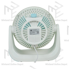 Hanabishi by Winland 8inch Macaron Series High Velocity Electric Ground Fan 40Watts HMAC8