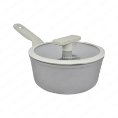 Masflex by Winland 18cm Non Stick Ultimate Forged Saucepan with Glass Lid Induction Base ZC-94