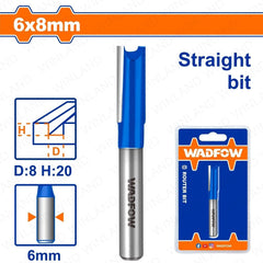 Wadfow by Winland 6.35mm-25mm Router Bit / Straight Bit Wood Milling Cutter SOLD PER PIECE WAD-HT