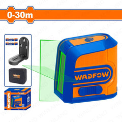 Wadfow by Winland 0~30m Green Beam Self- Leveling Line Laser Level WLE2M03 WAD-PT