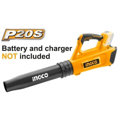 Ingco Brushless Motor Lithium-Ion Cordless Blower 20V P20S POWERSHARE ING-CT