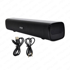 Konzert by Winland 2.0ch Mini Sound Bar System with USB & Rechargeable Battery-1000W PMPO SBX-23