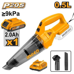 Ingco by Winland Cordless Lithium-Ion Vacuum Cleaner CVLI2001/CVLI2026/ CVLI20126 P20S ING-CT