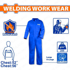 Wadfow by Winland Flame-Retardant Cover All for Fire Safety L/XL WAU0102.L/WAU0102.XL WAD-HT