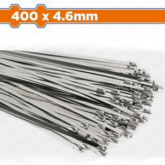 Wadfow by Winland 100pcs Stainless Steel Zip Tie Heavy Duty Multi-Purpose Cable Tie SOLD PER PACK