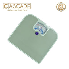 Cascade by Winland Bathroom Scale With BMI Indicator in Gray Platform made of Laminated FilmBS-03GRY