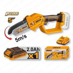 Ingco Ingco 5inches(130mm) Lithium-Ion Pruner Saw Bar 20V CGSLI2058 P20S ING-CT