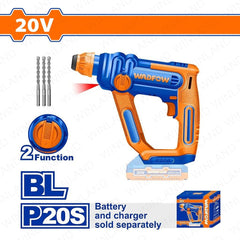 Wadfow by Winland P20S|20V Lithium-Ion Cordless Rotary Hammer WAD-CT