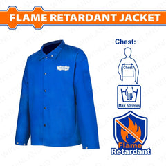 Wadfow by Winland Fireproof Flame-Retardant Jacket-Large & X-Large WZW0103.L | WZW0103.XL WAD-HT