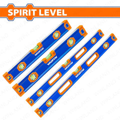 Wadfow by Winland Spirit Level With Powerful Magnets 40cm-120cm Double Side Milled Bubble Leveler
