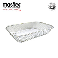 Masflex by Winland Stainless Steel Large & Slim Rectangular Mesh Basket GM-1881