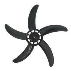 Electriq Fan Blade Bagyo 20 Inches Pin Type 5 Leaves Plastic Round Hole (Black)
