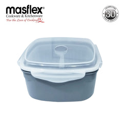Masflex by Winland 1.4L Stackable and Multi-purpose Microwave Square Steamer LY-826