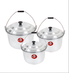 Slique by Winland Cookware Casserole Sauce Pot Heavy Duty Bakelite Swing Cauldron Handle w/ Cover