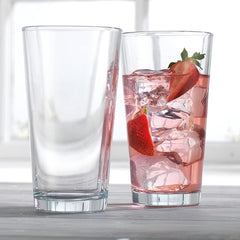 Masflex by Winland 4 Pieces Highball Drinking Glass Tumbler Set 480mL / 16.23oz WW-283