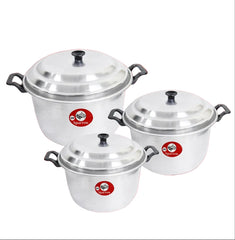 Slique by Winland 11pcs Cookware Set Casserole Sauce Pot Heavy Duty C-Handle with knobs CTK-11 SETS