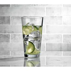 Masflex by Winland 4 Pieces Highball Drinking Glass Tumbler Set 480mL / 16.23oz WW-283