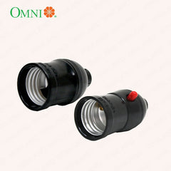Omni Keyless Socket & Push Through Socket E27-600/E27-610