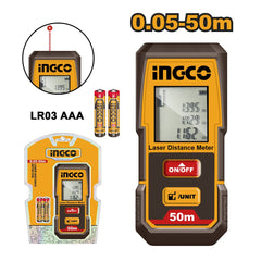 Ingco by Winland Laser Distance Detector with Measuring Range:0.05-50m HLDD0508 ING-HT