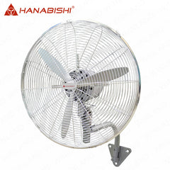 Hanabishi by Winland 26-Inches Industrial Metal Grill Wall Fan | Electric Fan HIWF-26FL