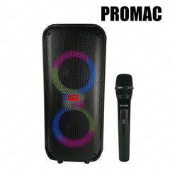 Promac by Winland Bluetooth Audio Streaming 2.1-Channel Party Speaker 2x6.5inches Subwoofer PS-6221