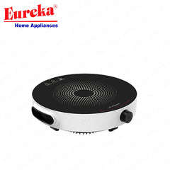 Eureka by Winland Round Induction Cooker 6-Cooking Functions with Child Lock Safety Feature EIC SHR