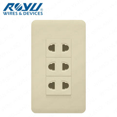 Royu by Winland Classic Series Outlet Set 1-Gang, 2-Gang & 3-Gang with High Impact Resistance