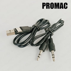 Promac by Winland Portable Bluetooth Speaker USB/TF MP3 Playback, FM Radio with LED Light T2(PROMAC)