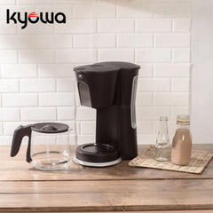 Kyowa by Winland Coffee Maker Coffee Machine 12 Cups w/ Aroma and Anti-Drip Function (Black) KW-1213